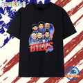 Buffalo Bills Players Caricature Vintage T Shirt
