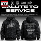 Buffalo Bills Salute to Service Camo 2026 Black Hoodie T-Shirt
