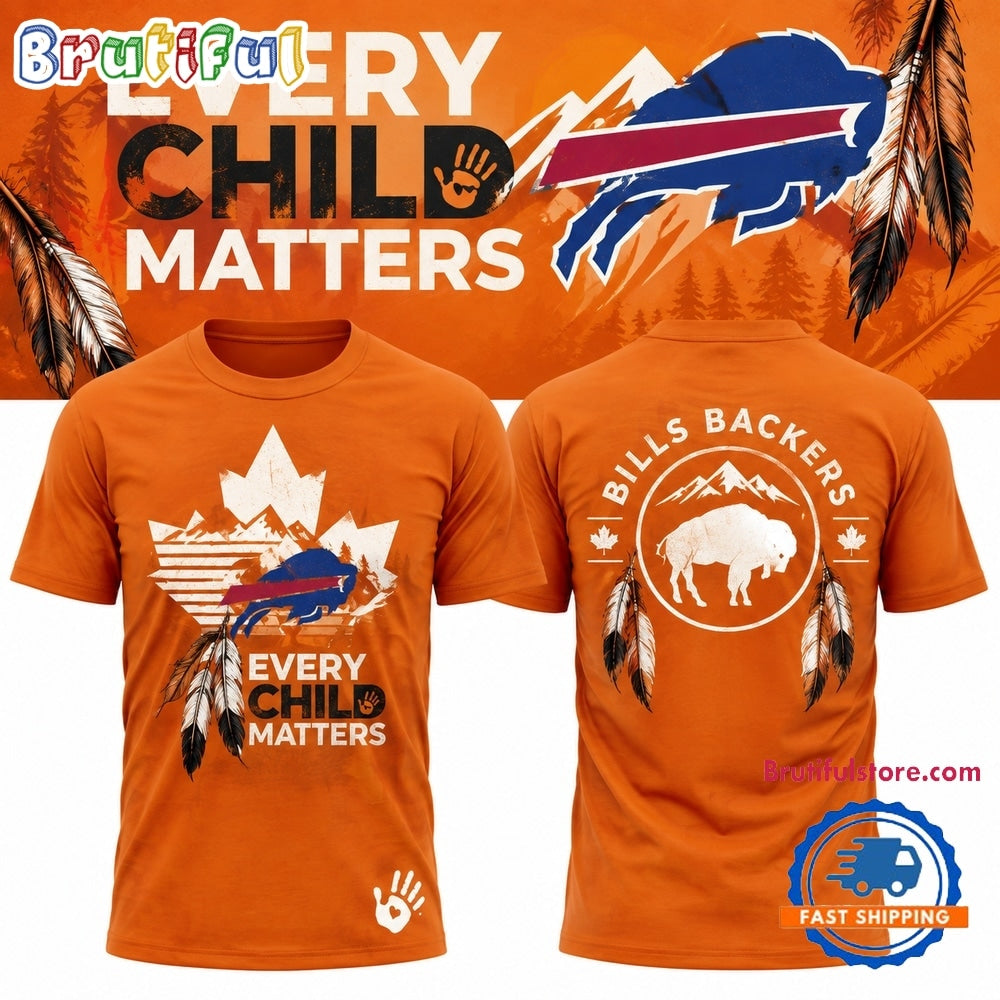 Buffalo Bills x Canada Orange Shirt Day 2026 Every Child Masters Hoodie T-Shirt