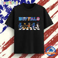 Buffalo Mascots Sports Teams Abbey Road T Shirt