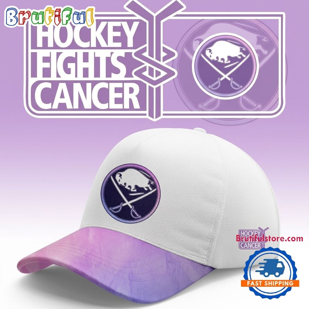 Buffalo Sabres Hockey Fights Cancer Limited Edition 2026 Cap
