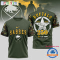 Buffalo Sabres NHL 250 Years US Army Limited 3D Shirt