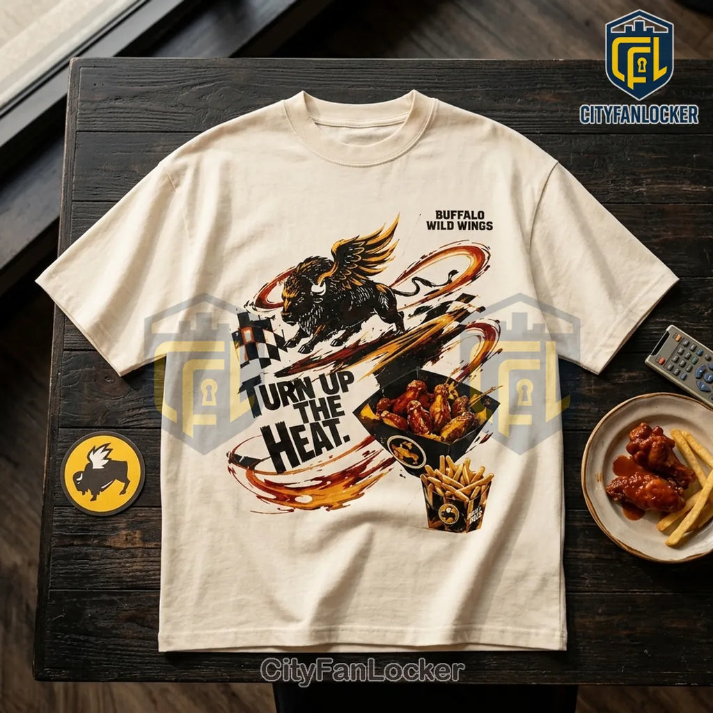 Buffalo Wild Wings Game Night Cream T-Shirt
