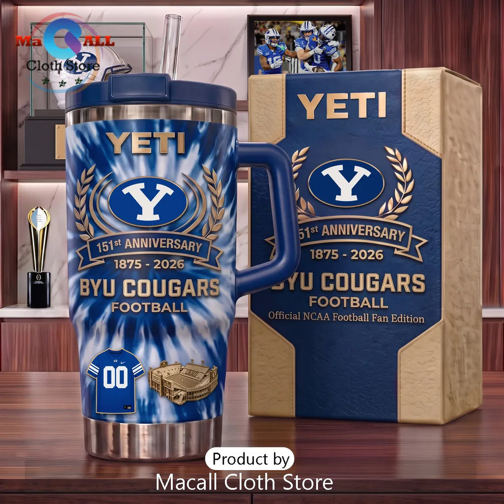 BYU Cougars 151st Anniversary Stanley Tumbler