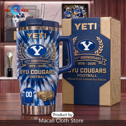 BYU Cougars 151st Anniversary Stanley Tumbler