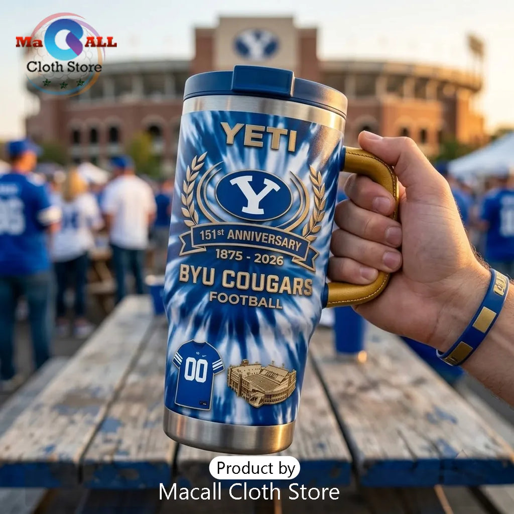 BYU Cougars 151st Anniversary Stanley Tumbler