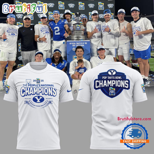 BYU Cougars Football The People’s National 2025 Champions Special New Shirt