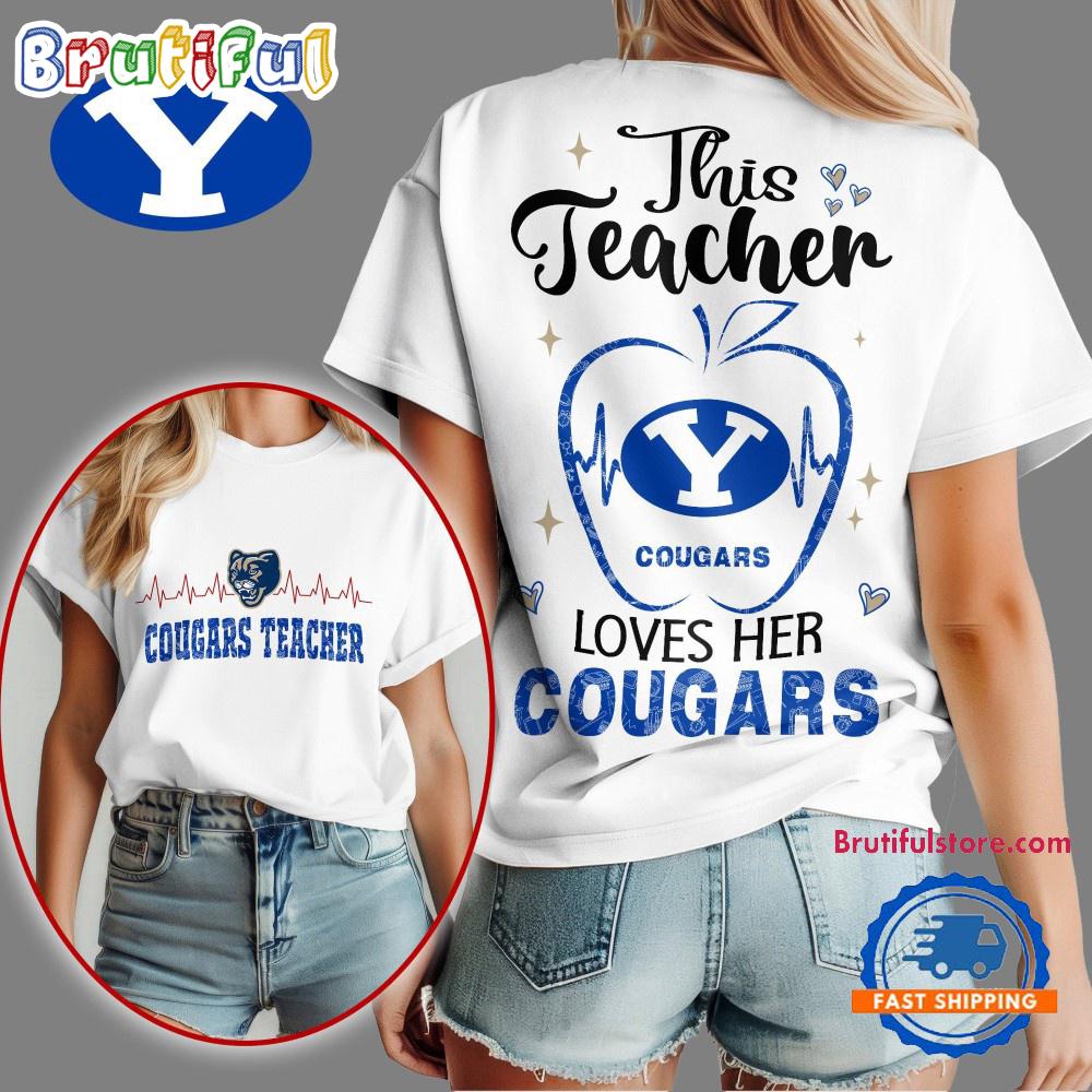 BYU Cougars Teacher Appreciation Month Vintage T Shirt