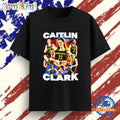 Caitlin Clark Indiana Fever Player Collage 2025 T Shirt