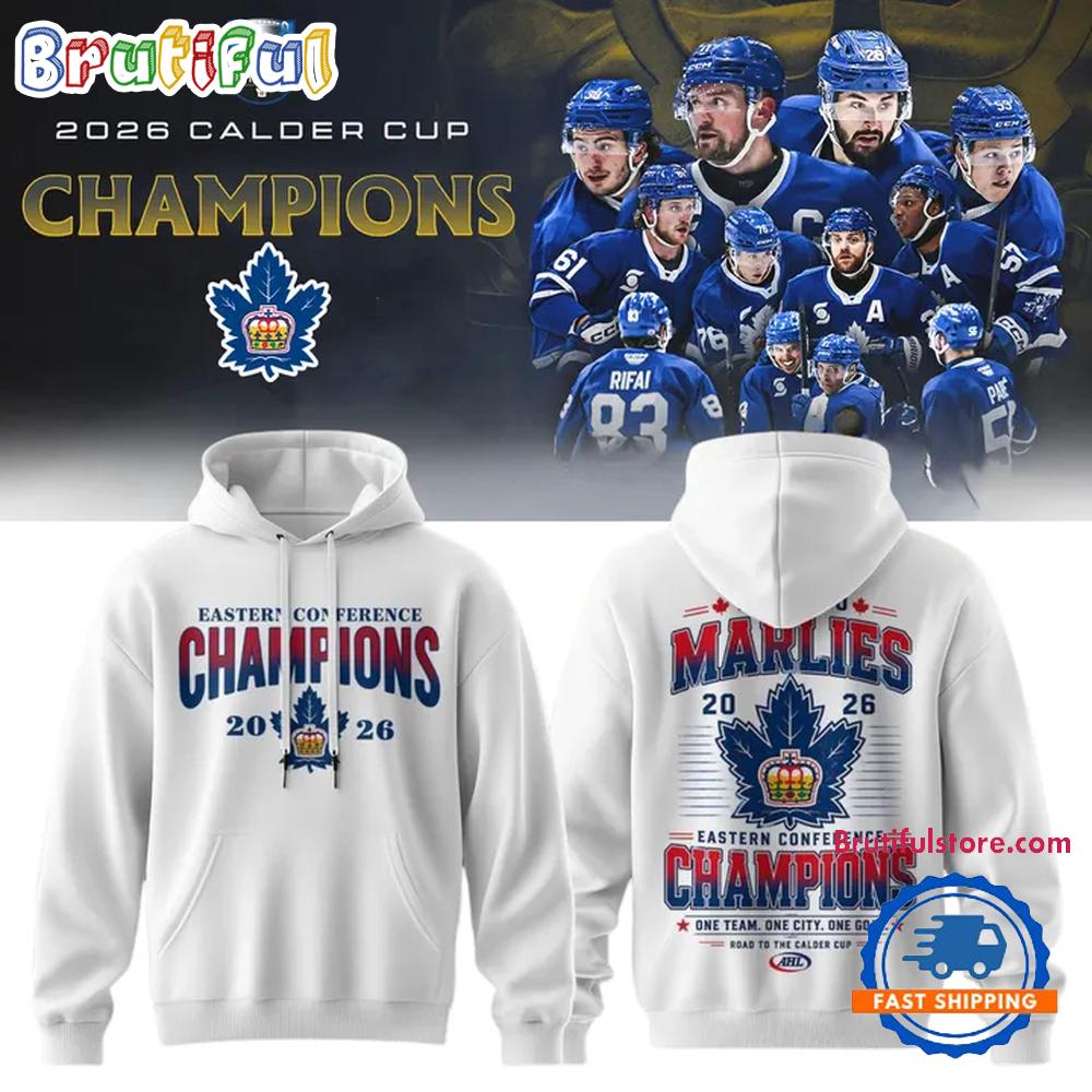 Calder Cup Champions Commemorative Toronto Marlies 2026 Hoodie