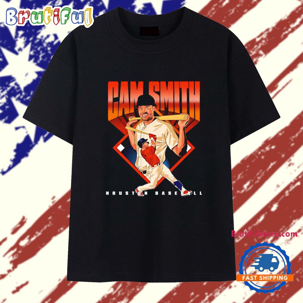 Cam Smith Houston Astros Diamond T Shirt
