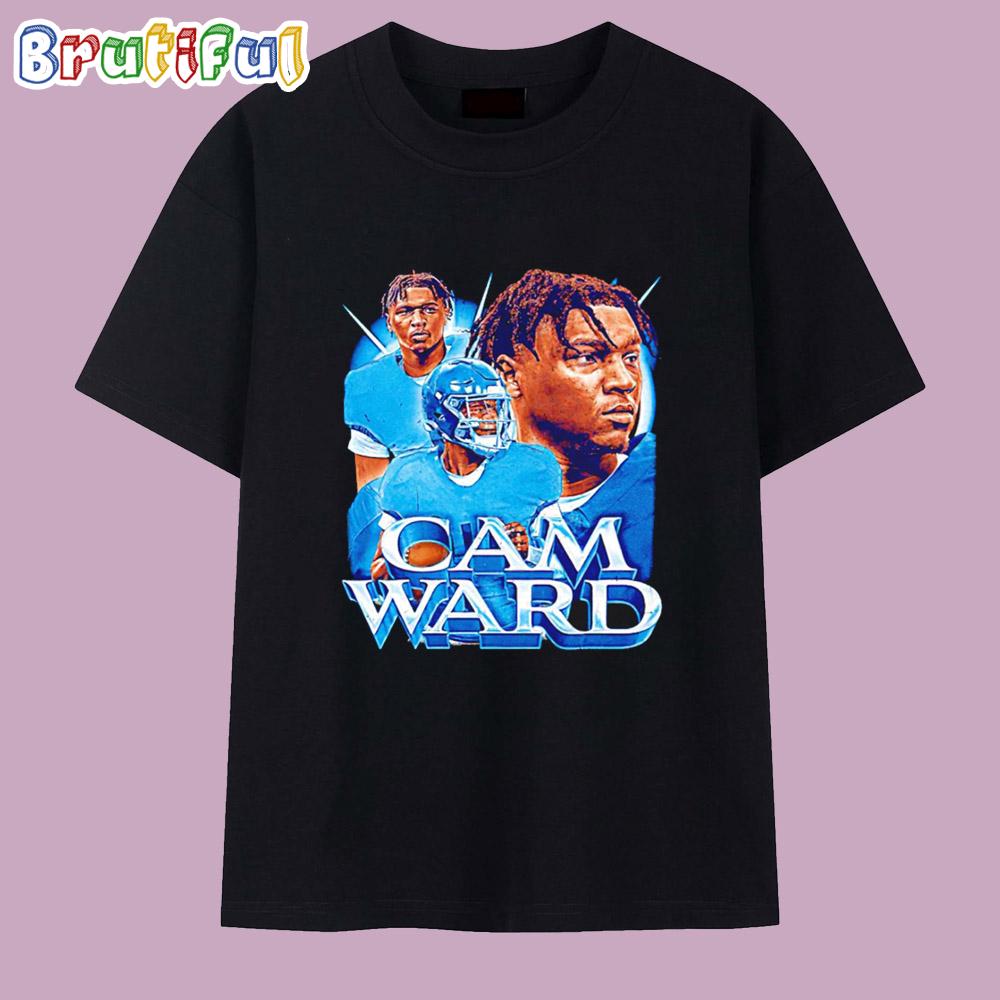 Cam Ward Tennessee Titans Picture Collage Vintage T Shirt