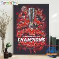 Canada Hockey 2025 4 Nations Face-Off Champions Team Player Design Wall Art Poster Canvas