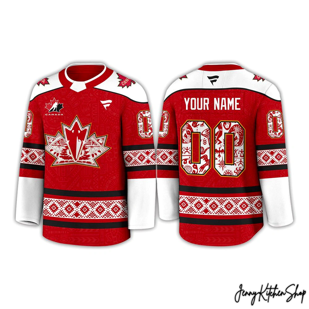 Canada Hockey 2025 Indigenous Peoples Heritage Hockey Jersey