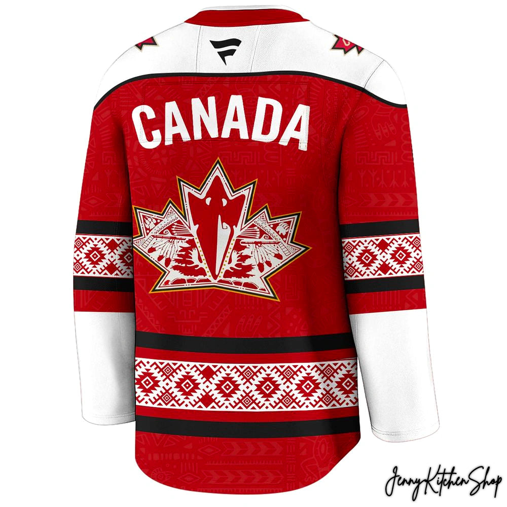 Canada Hockey 2025 Indigenous Peoples Heritage Hockey Jersey