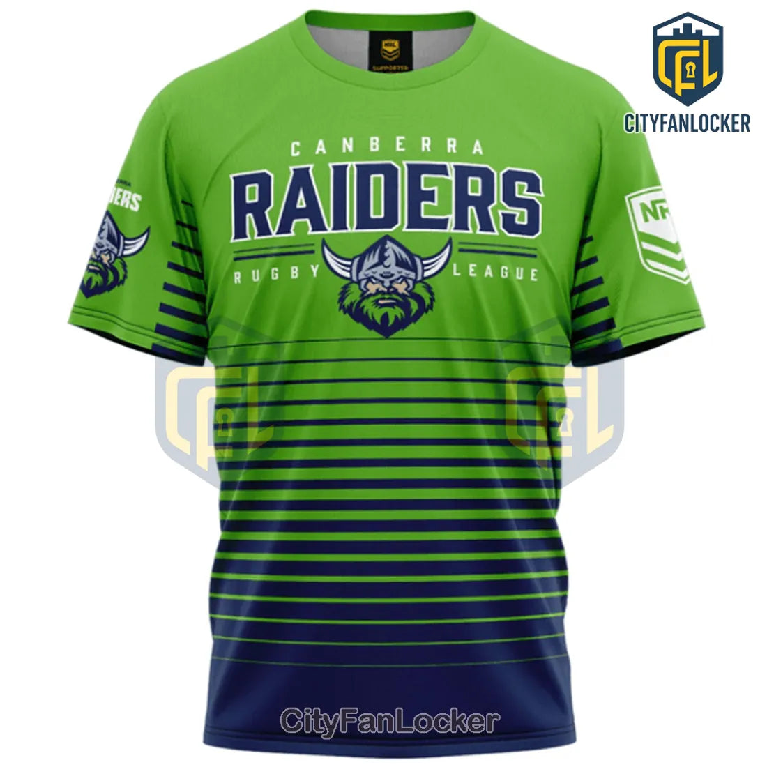 Canberra Raiders NRL Mascot Performance T-Shirt