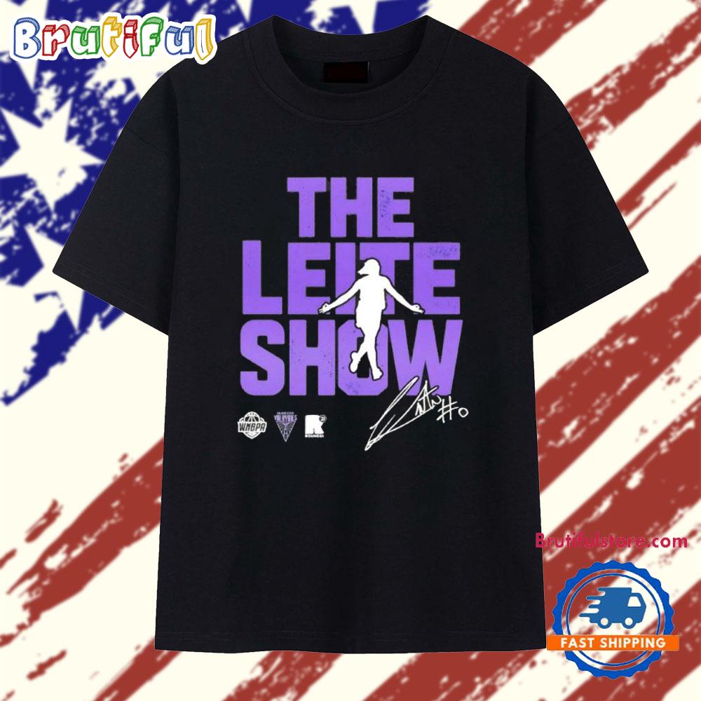 Carla Leite Golden State Valkyries The Leite Show Signature T Shirt