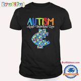 Carlton Blues Football Club Autism Accept Understand Love T Shirt