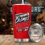 Carolina Hurricanes 2026 Stanley Cup Champions Stainless Steel Tumbler