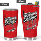Carolina Hurricanes 2026 Stanley Cup Champions Stainless Steel Tumbler
