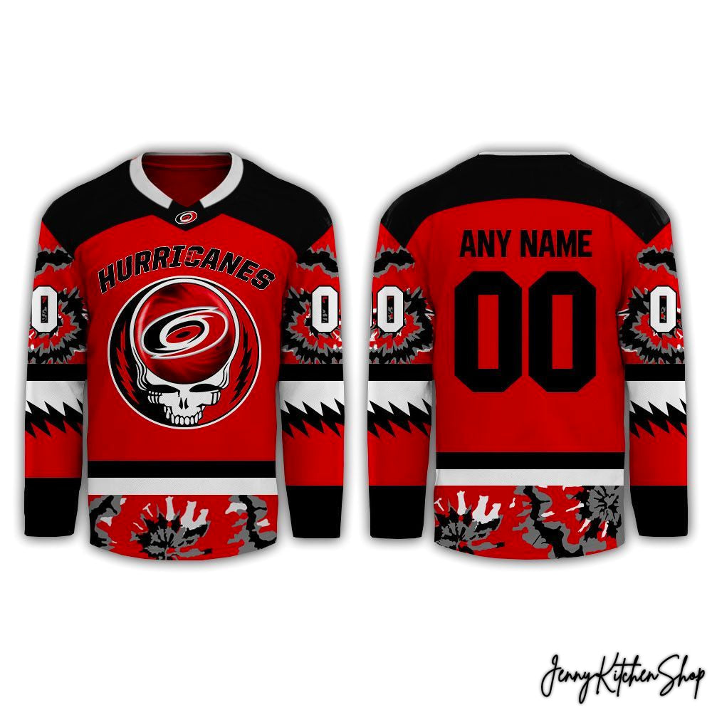 Carolina Hurricanes Grateful Dead Night 2026 Hockey Jersey