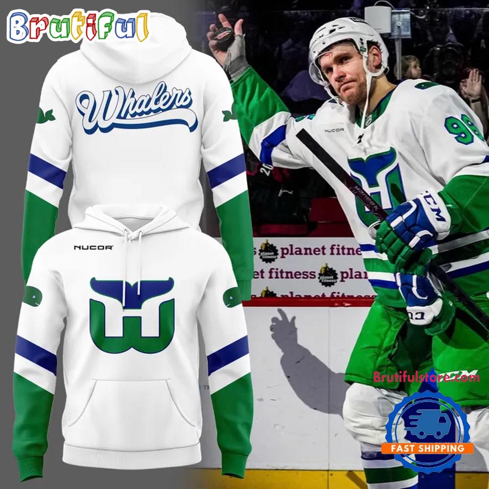 Carolina Hurricanes NHL 2025 Whalers Night Hoodie Shirt