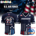Carolina Panthers 2025 NFL US Air Force Birthday Football Jersey