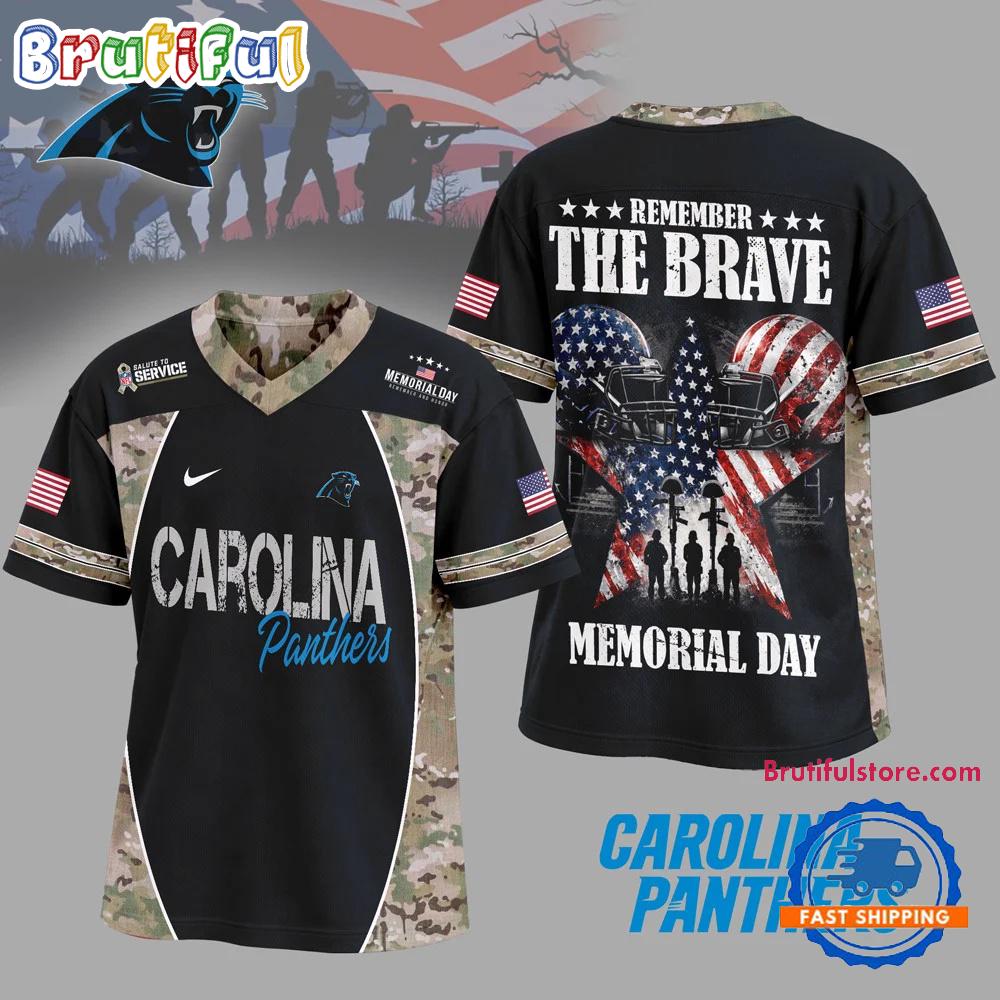 Carolina Panthers 2026 NFL Memorial Day New Design Football Jersey