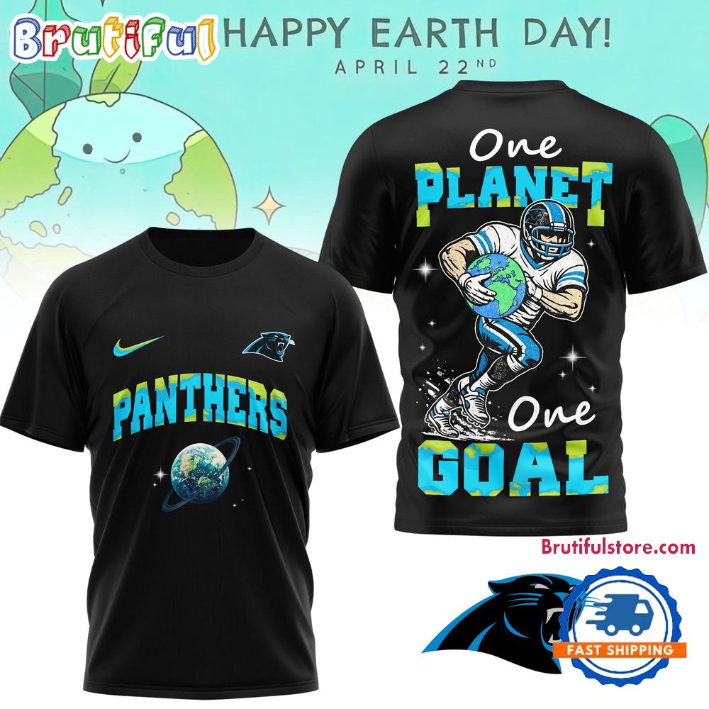 Carolina Panthers 2026 NFL x Earth Day Limited Edition 3D T Shirt