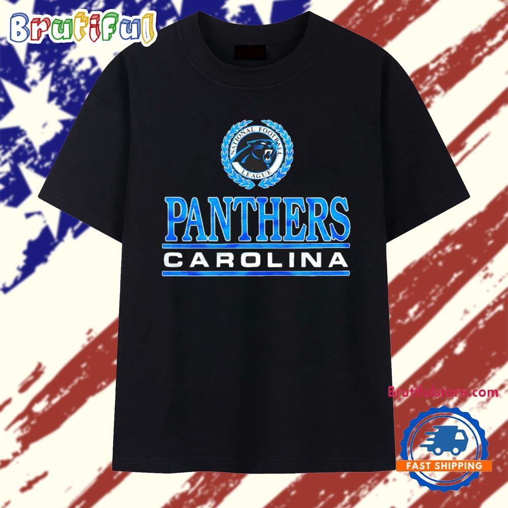 Carolina Panthers NFL Crest Apparel logo T Shirt