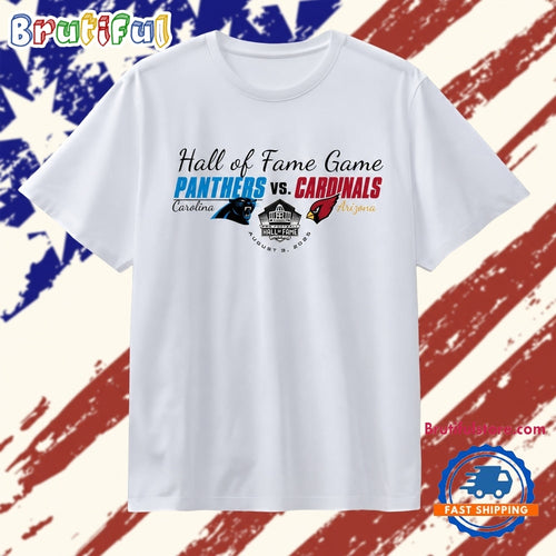 Carolina Panthers Vs Arizona Cardinals Hall of Fame Game 2026 Vintage T Shirt
