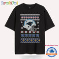 Carolina Panthers Football Logo Team Helmet Merry Chritmas 2024 T Shirt