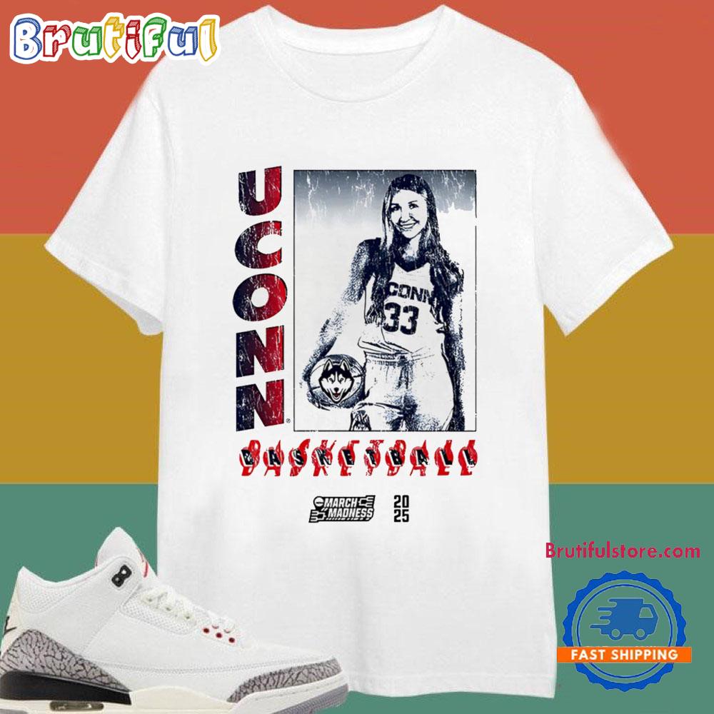 Caroline Ducharme Uconn Huskies March Madness 2025 Box T-Shirts