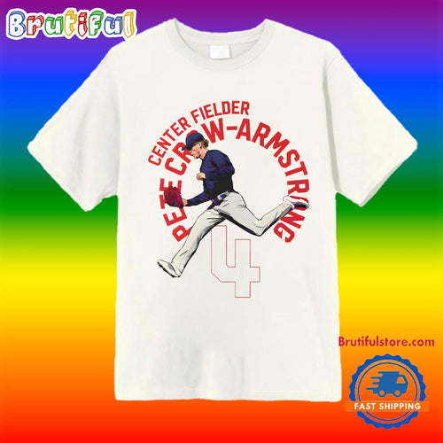 Center Fielder Pete Crow Armstrong 4 Chicago Cubs T Shirt