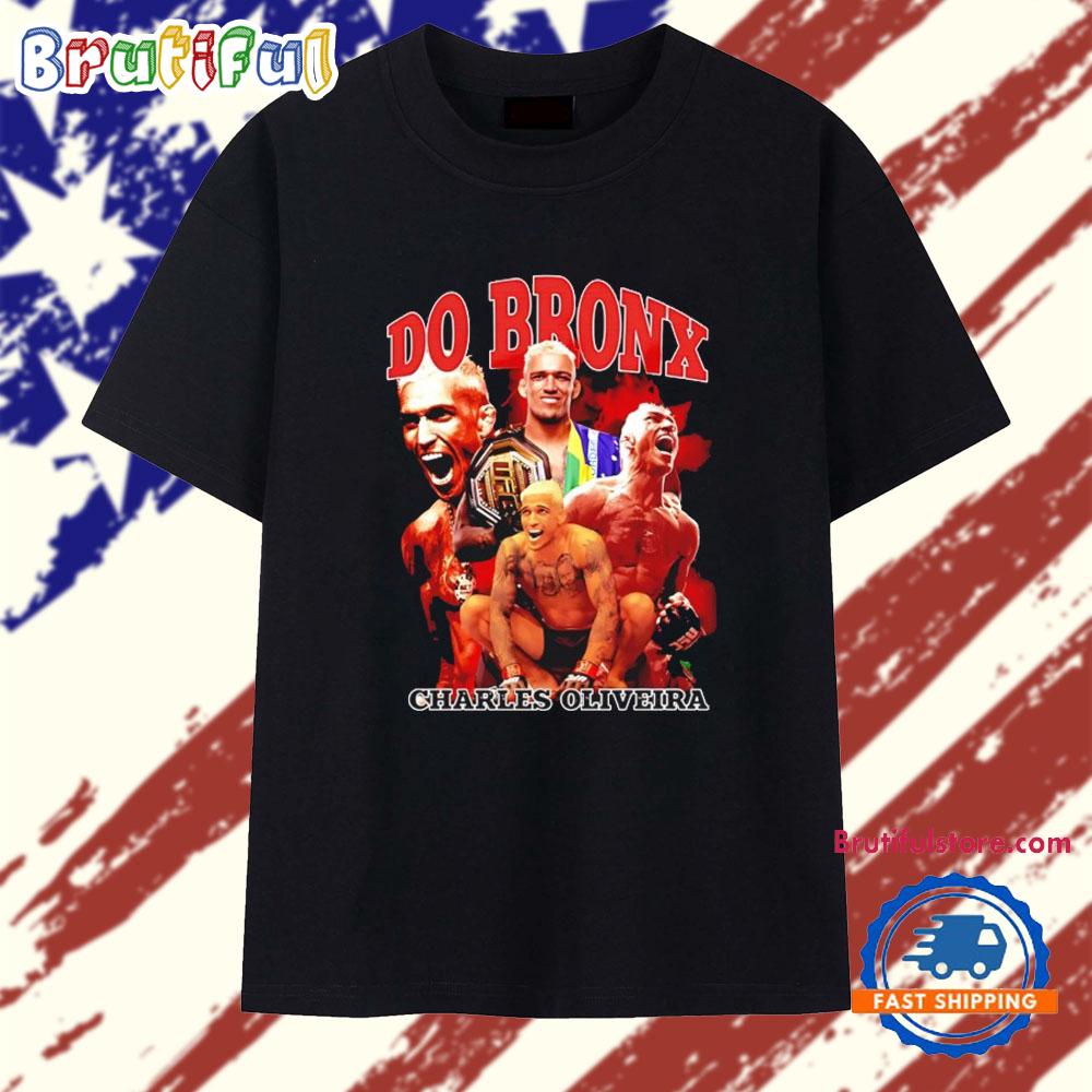 Charles Oliveira Do Bronx Collage UFC Champions T Shirt