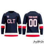 Charlotte Checkers USA Night New Edition Jersey