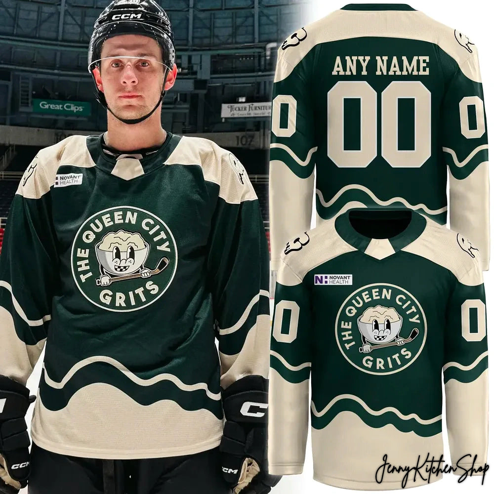 Charlotte Checkers x The Queen City Grits 2026 Hockey Jersey
