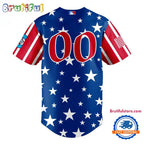 Charlotte Knights Independence Day 2025 Baseball Jersey