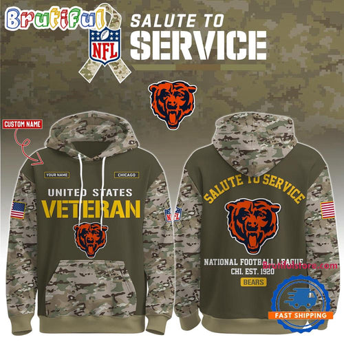 Chicago Bears 2025 NFL Veteran Birthday Limited Edition Hoodie Shirt