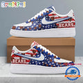 Chicago Bears 2026 NFL 250 Years Of America Air Force 1 Shoes Sneaker