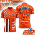 Chicago Bears 2026 NFL American Semiquincentennial 250th Anniversary Polo Shirt