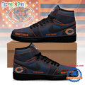 Chicago Bears 2026 NFL Pride Jordan 1 Hightop Shoes