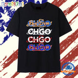 Chicago Bears Chicago Cubs Chicago Bulls Chicago White Sox Free Agent x CHGO logo T Shirt