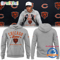 Chicago Bears Coach Ben Johnson NFL 2026 Grey Hoodie