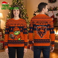 Chicago Bears Grinch Football Player Ugly Christmas Sweater