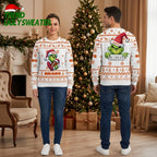 Chicago Bears Grinch Football Santa Hat Ugly Christmas Sweater