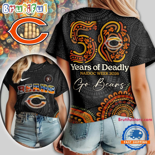 Chicago Bears NFL Naidoc Week 2026 Unisex T Shirt