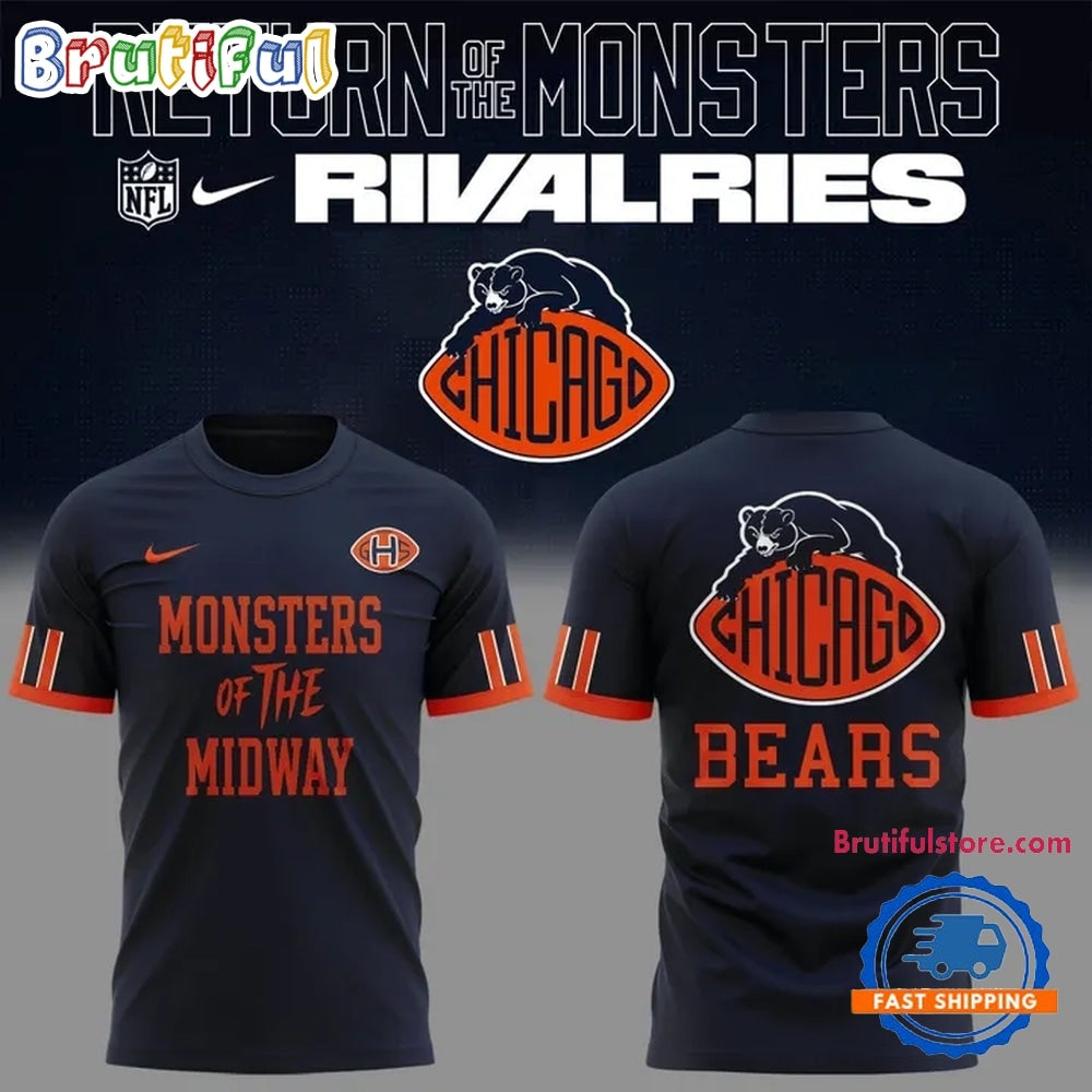 Chicago Bears NFL Return Of The Monsters 2026 Hoodie T-Shirt