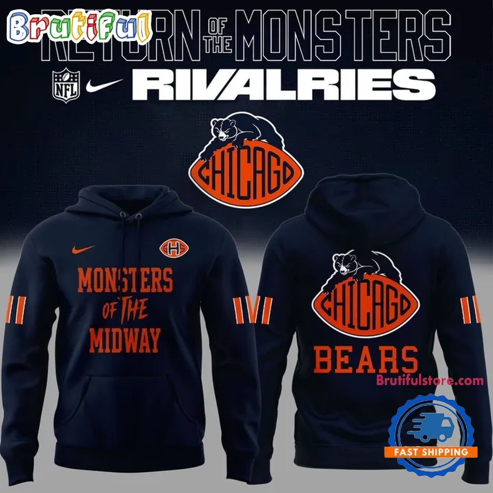Chicago Bears NFL Rivalries Return Of The Monsters 2026 Hoodie T-Shirt
