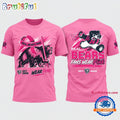 Chicago Bears Real Bears Fans Wear Pink 2026 Special New Pink T Shirt